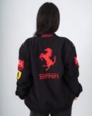 Premium Black Racing Jackets for Women - ZERODAS Collection