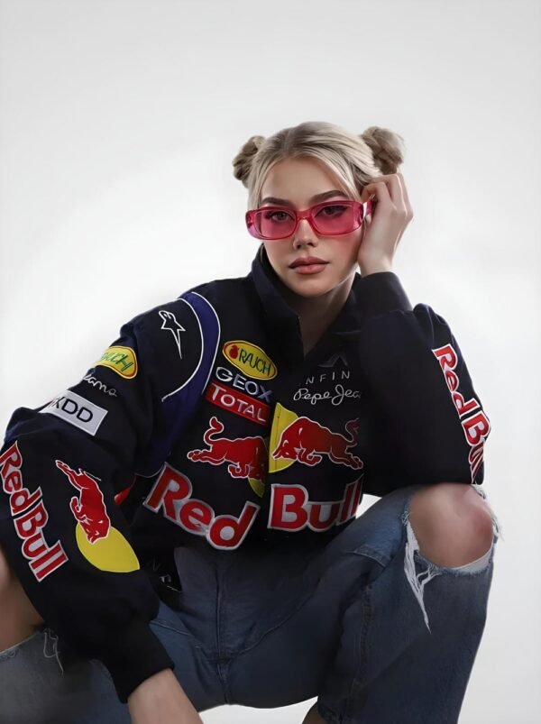 Red Bull Jacket: Premium Racing Bomber for Streetwear Enthusiasts