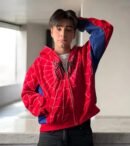 Zerodas Marvel Spidey Hoodie featuring bold red and black colors