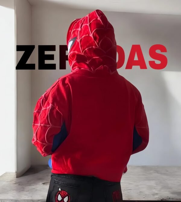 Zerodas Spider-Man merchandise hoodie with comfortable fit
